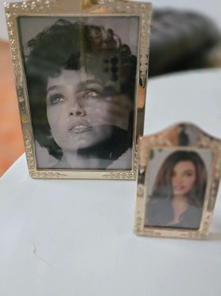 Set de 2 Portafotos de plata