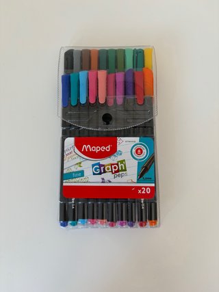 Pack 20 Bolígrafos Maped Graph'Peps