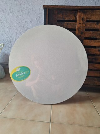 Lienzo Circular para Pintar