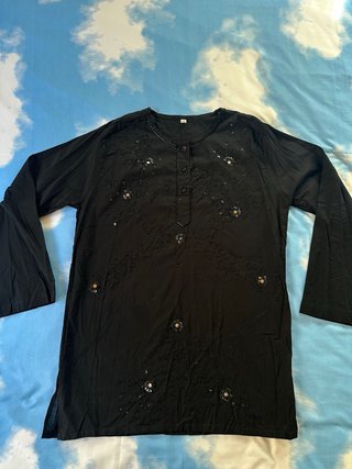 Vestido de playa negro