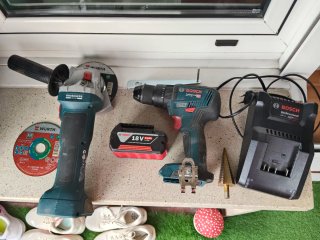 Kit Taladro y Radial Bosch Professional 18V