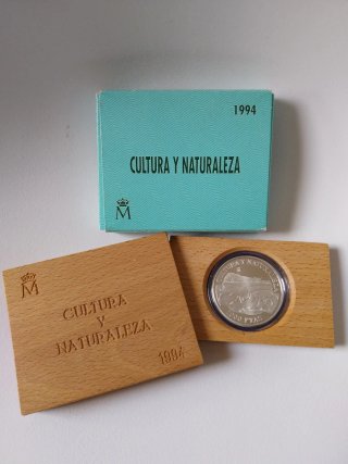 Moneda 2000 Pesetas Plata 1994 Toros de Lidia