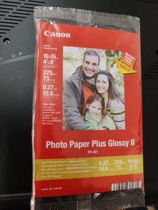 Papel Fotográfico Canon 10x15cm Glossy II