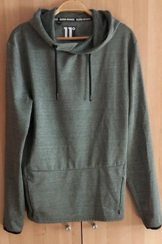 Sudadera 11 Degrees Gris Talla M