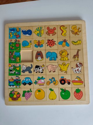Juego Educativo Montessori de Madera