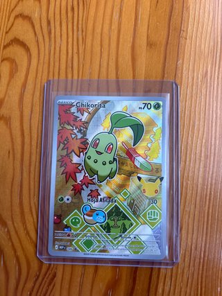 Carta Pokémon Chikorita