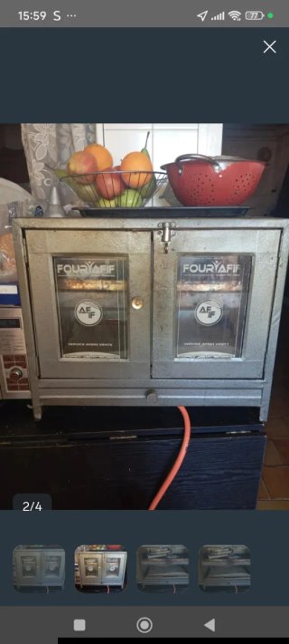 Horno de gas FouryAfif