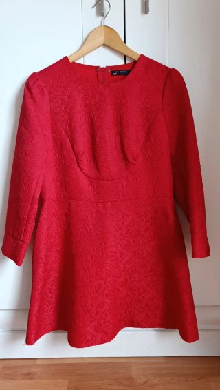Vestido corto de fiesta rojo
