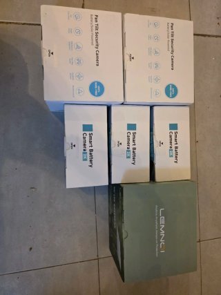Pack 6 Cámaras de Vigilancia NUEVAS
