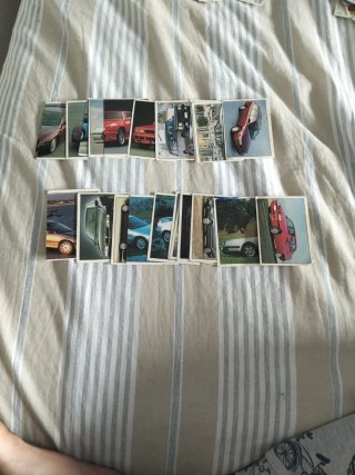 Lote de Cromos Auto 2000 Service Line Moden