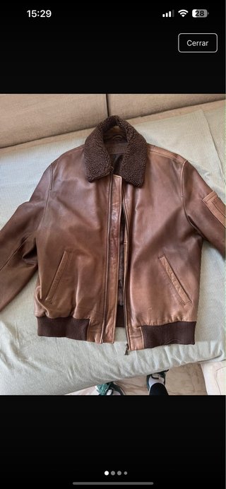 Chaqueta de piel Dustin Talla L