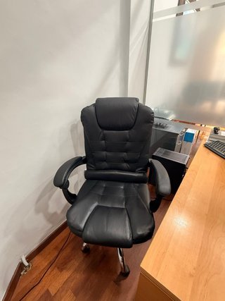 Silla de escritorio negra