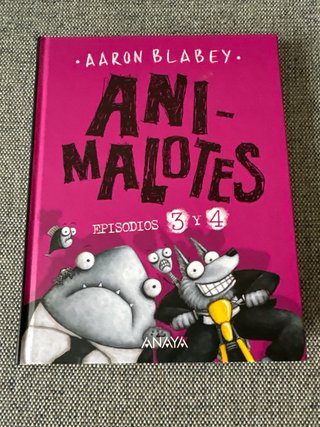 Libro infantil Animalotes 3 y 4