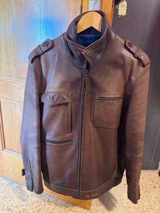 Chaqueta de cuero auténtico Maggio & Rossetto – M