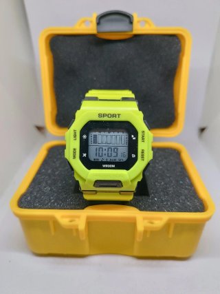 Reloj Deportivo Digital Amarillo