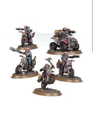 Set 5 Chacales Atalanos Warhammer 40k