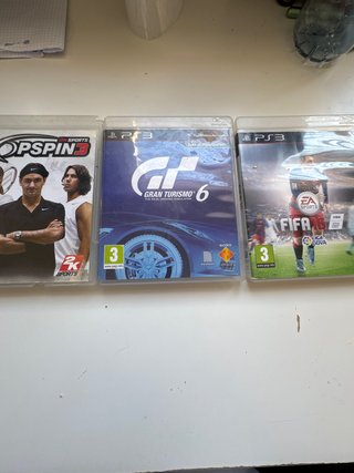 3 Juegos para PS3 (PlayStation 3)