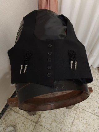 Chaleco corto Casa Cuadro negro