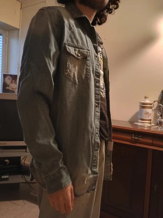 Camisa Vaquera Zara Talla L