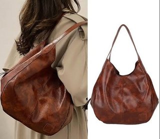 Bolso Grande Vintage Marrón