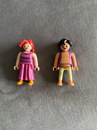 Figuras Playmobil Disney Megara y Aladdín