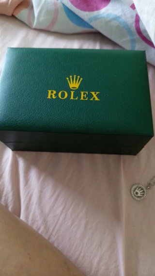 Caja Rolex para Reloj y Colgante