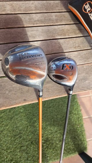 Driver y Madera 3 golf