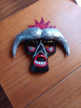 Careta de Halloween Artesanal