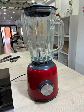 Batidora de Vaso Roja