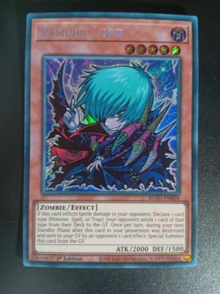Carta Yu-Gi-Oh! Vampire Lord (Signore dei Vampiri)