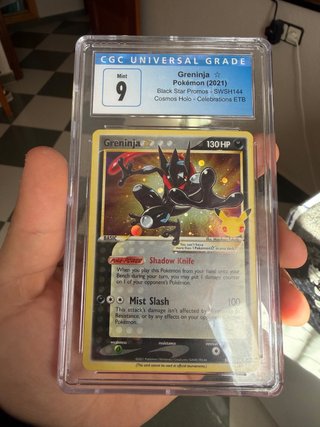 Greninja gold star CGC 9 celebrations