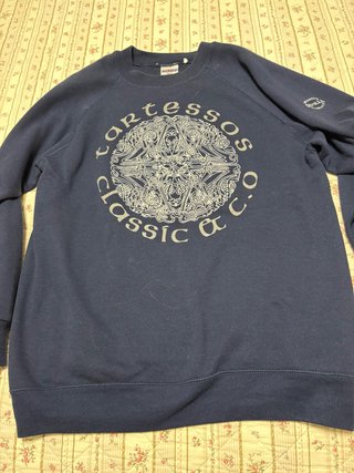 Sudadera Tartessos Azul marino Talla S unisex