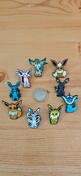 Pins de Pokémon (Más en mi perfil)