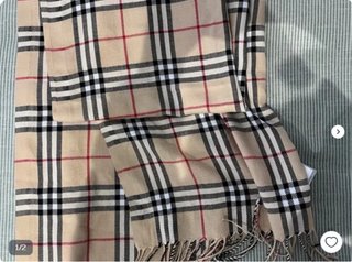 Bufanda Burberry Beige