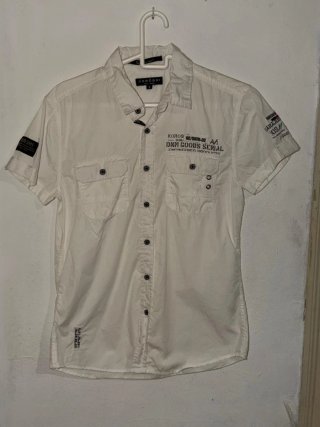 Camisa Koroshi Blanca Talla S