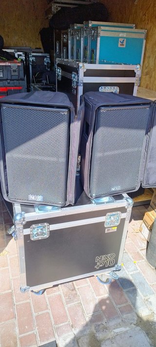 2 Altavoces Nexo PS10R2 con fundas