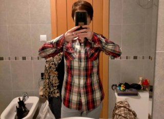 Camisa de cuadros Benetton