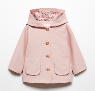 Chaqueta Rosa Mango 12-18 meses