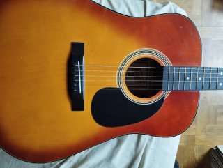 Guitarra Acústica Hondo Vintage Korea 90