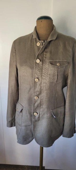 Chaqueta de lino Massimo Dutti Talla L