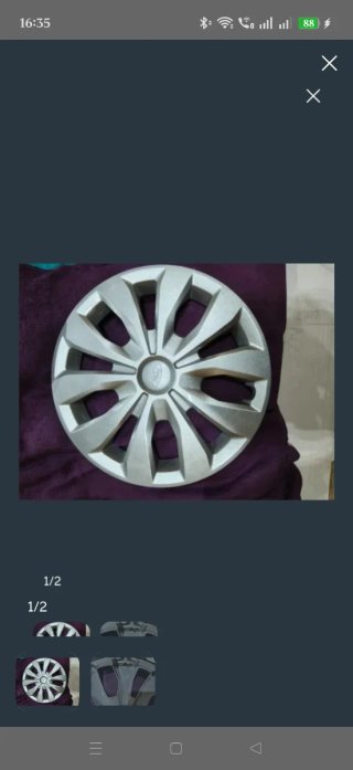 Tapacubos Ford 15 pulgadas