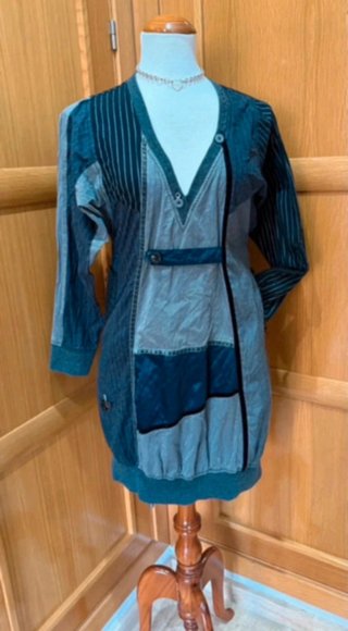 Vestido Patchwork Desigual