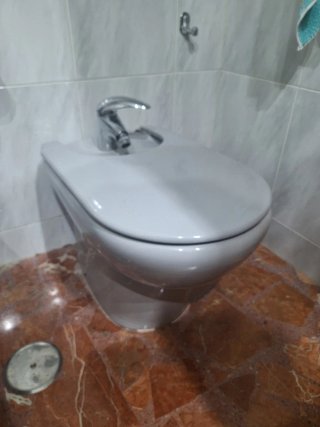 Bidé Roca Gris de Porcelana