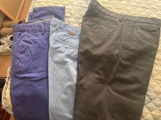 3 Pantalones Massimo Dutti Talla 44