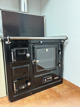 Cocina calefactora Hergon