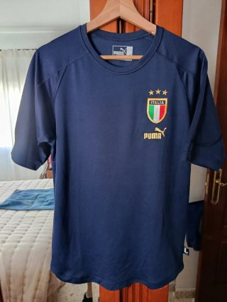Camiseta entrenamiento original Italia 2004. M.