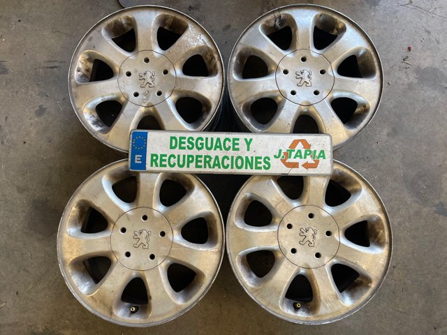 JUEGO DE LLANTAS PARA PEUGEOT 406 15" 4X108 65.1MM