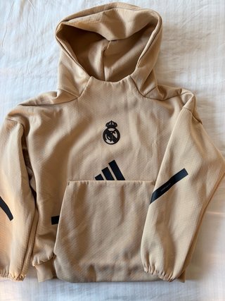 Sudadera Real Madrid Adidas Beige