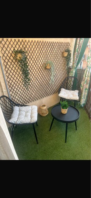 Conjunto de terraza o balcón