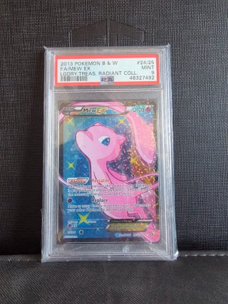 Pokémon Mew EX 24/25 PSA 9